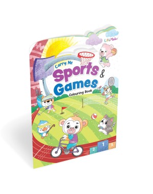 Carry Me Sports & Games Colouring Book