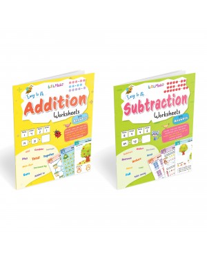 Easy to Do: Addition and Subtraction Worksheets With Answers | Children Basic Math Activity Books