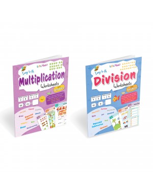 Easy to Do: Multiplication and Division Worksheets With Answers | Children Basic Math Activity Books