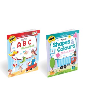  My First ABC and Shapes Colours Stickers Book