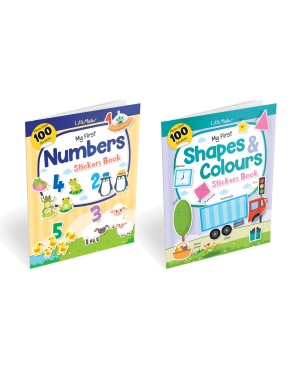  My First Numbers and Shapes Colours Stickers Book