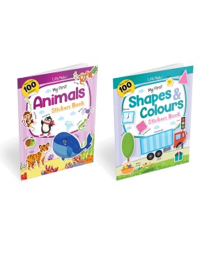  My First Animals and Shapes Colours Stickers Book