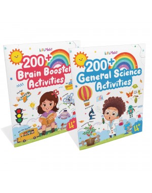 200+ Brain Booster Activity Book|200+ General Science Activity Book