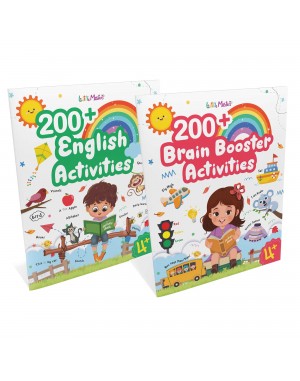 200+ English Activity Book | 200+ Brain Booster Activity Book