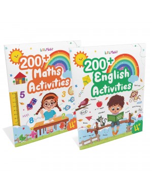 200+ Maths Activity Book|200+ English Activity Book