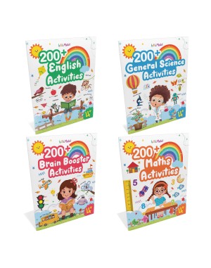 200+ Activity Books|Brain Booster|General Science|English|Maths