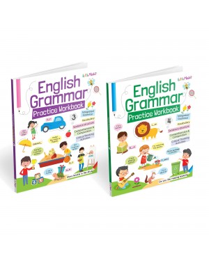 English Grammar Practice Workbook-3|English Grammar Practice Workbook-4| Grammar Practice Workbook For Kids